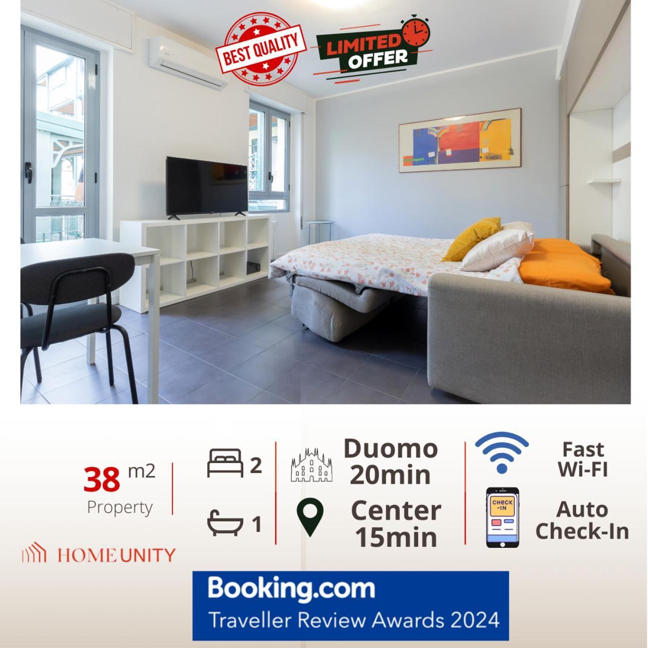 20Mins From Duomo - Renovated Apt Near City Center Lejlighed Milano Eksteriør billede